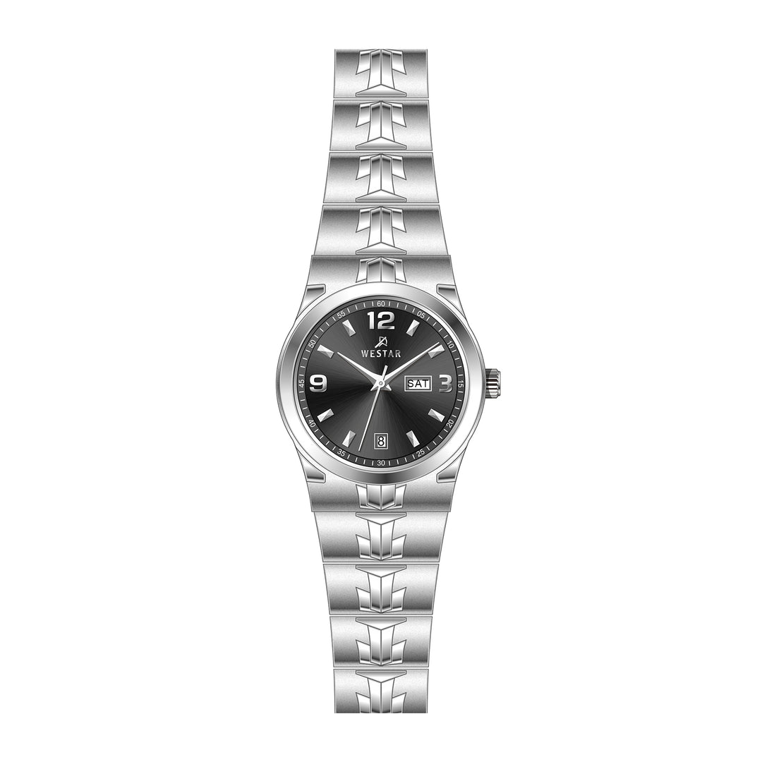Westar Executive Ladies Black Dial Quartz Watch - EX6633STN103