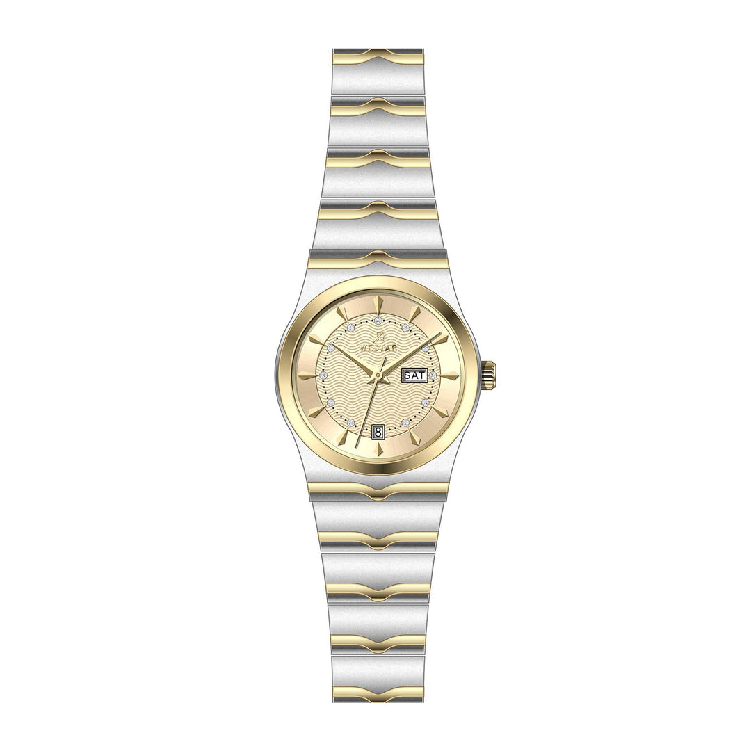 Westar Executive Ladies Light Champange Dial Quartz Watch - EX6634CBN102