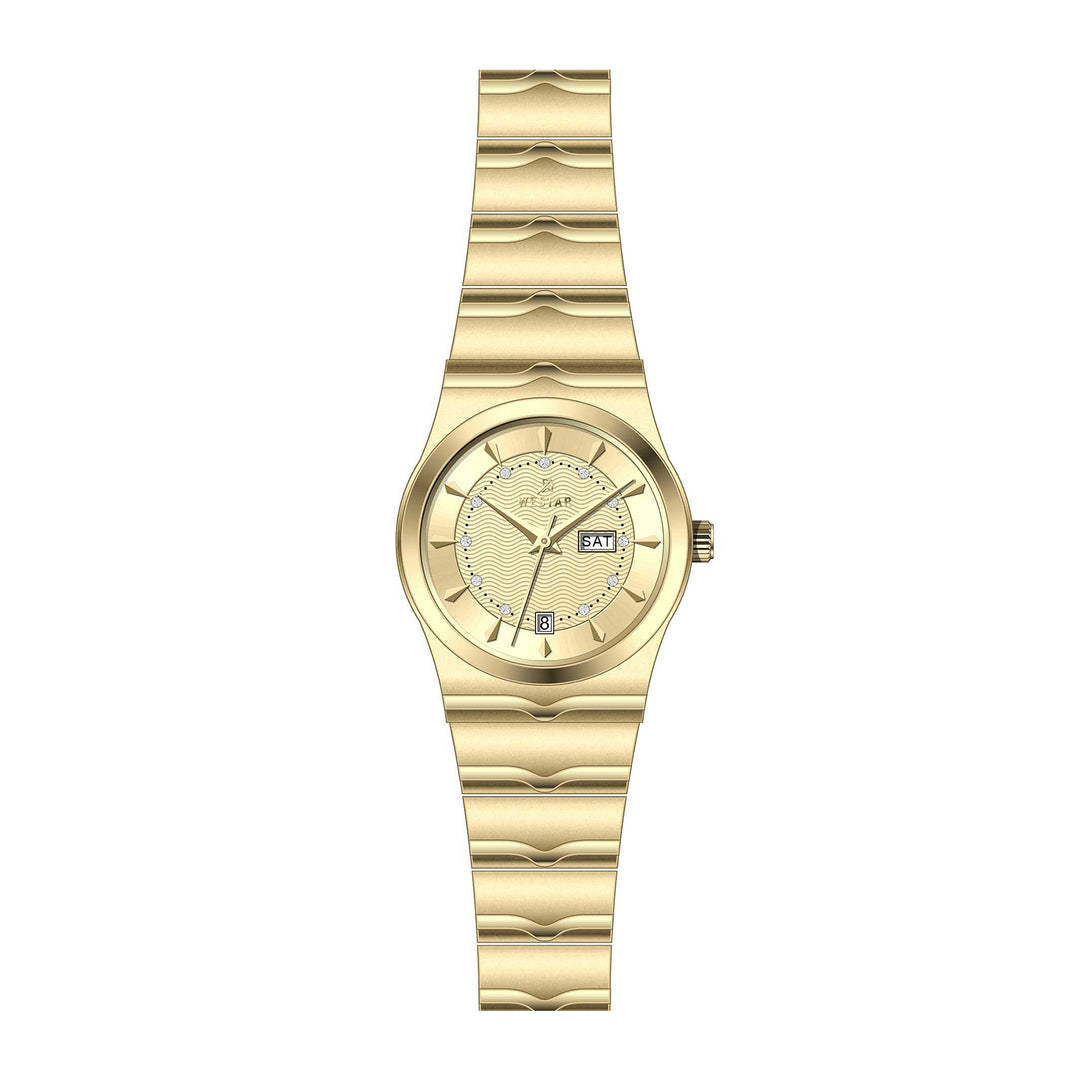 Westar Executive Ladies Light Champange Dial Quartz Watch - EX6634GPN102