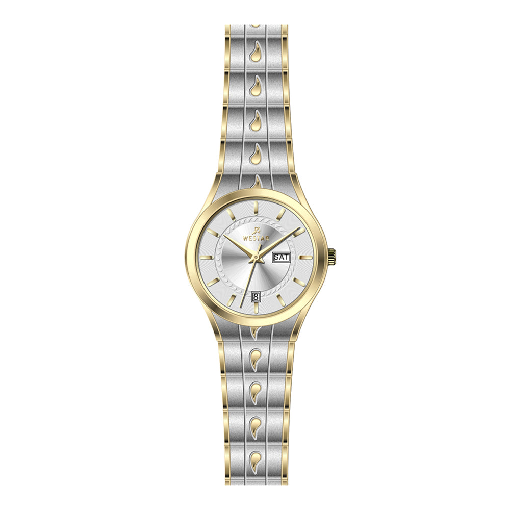 Westar Executive Ladies Silver Dial Quartz Watch - EX6636CBN107