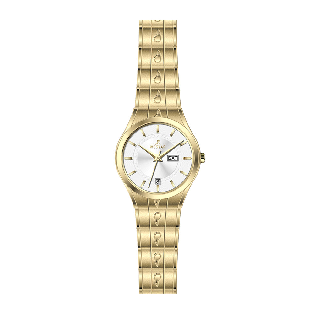 Westar Executive Ladies White Dial Quartz Watch - EX6636GPN101