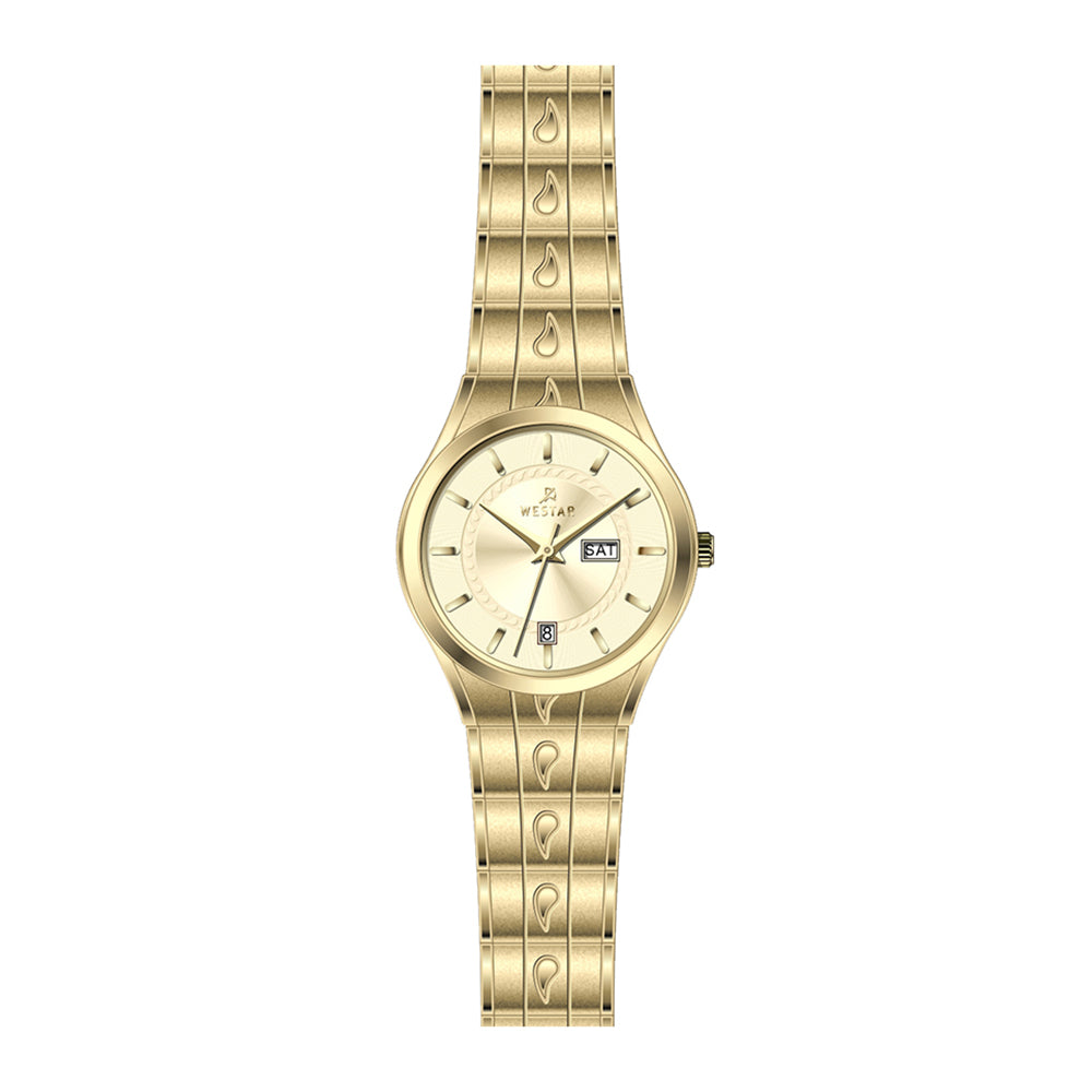 Westar Executive Ladies Light Champange Dial Quartz Watch - EX6636GPN102