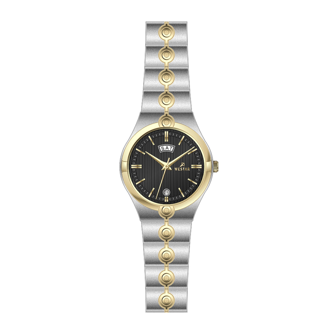 Westar Executive Ladies Black Dial Quartz Watch - EX6637CBN103