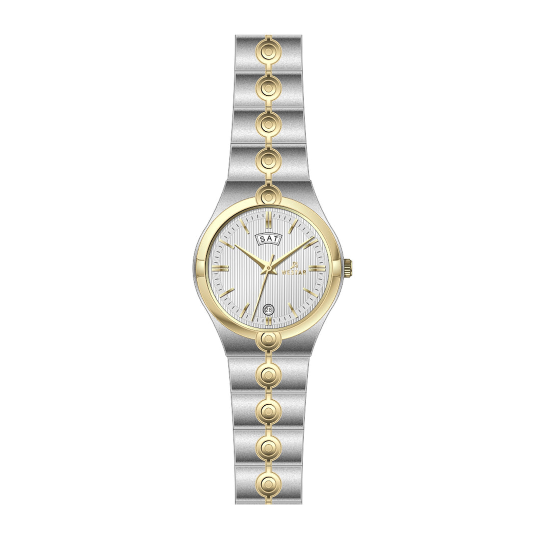 Westar Executive Ladies Silver Dial Quartz Watch - EX6637CBN107