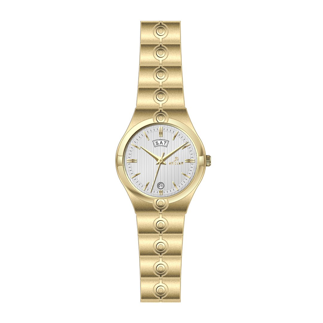 Westar Executive Ladies Silver Dial Quartz Watch - EX6637GPN107