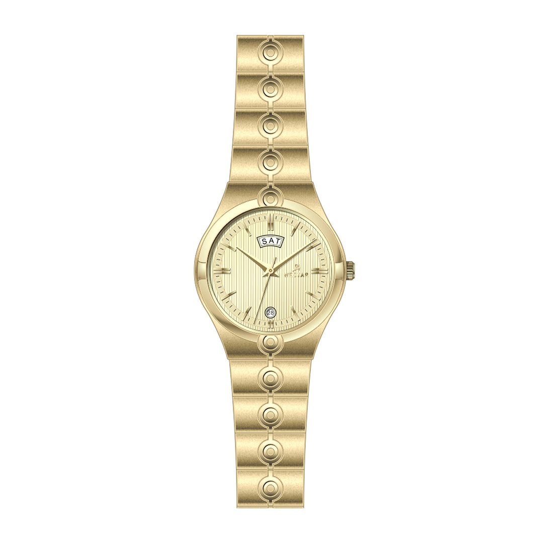 Westar Executive Ladies Dark Champagne Dial Quartz Watch - EX6637GPN108