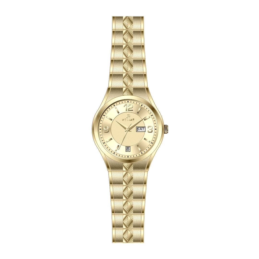 Westar Executive Ladies Light Champange Dial Quartz Watch - EX6638GPN102