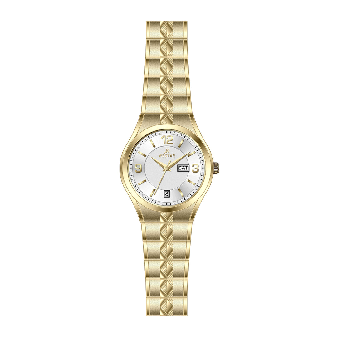 Westar Executive Ladies Silver Dial Quartz Watch - EX6638GPN107