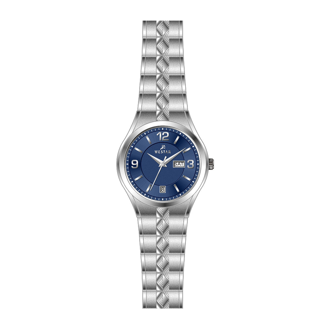 Westar Executive Ladies Blue Dial Quartz Watch - EX6638STN104