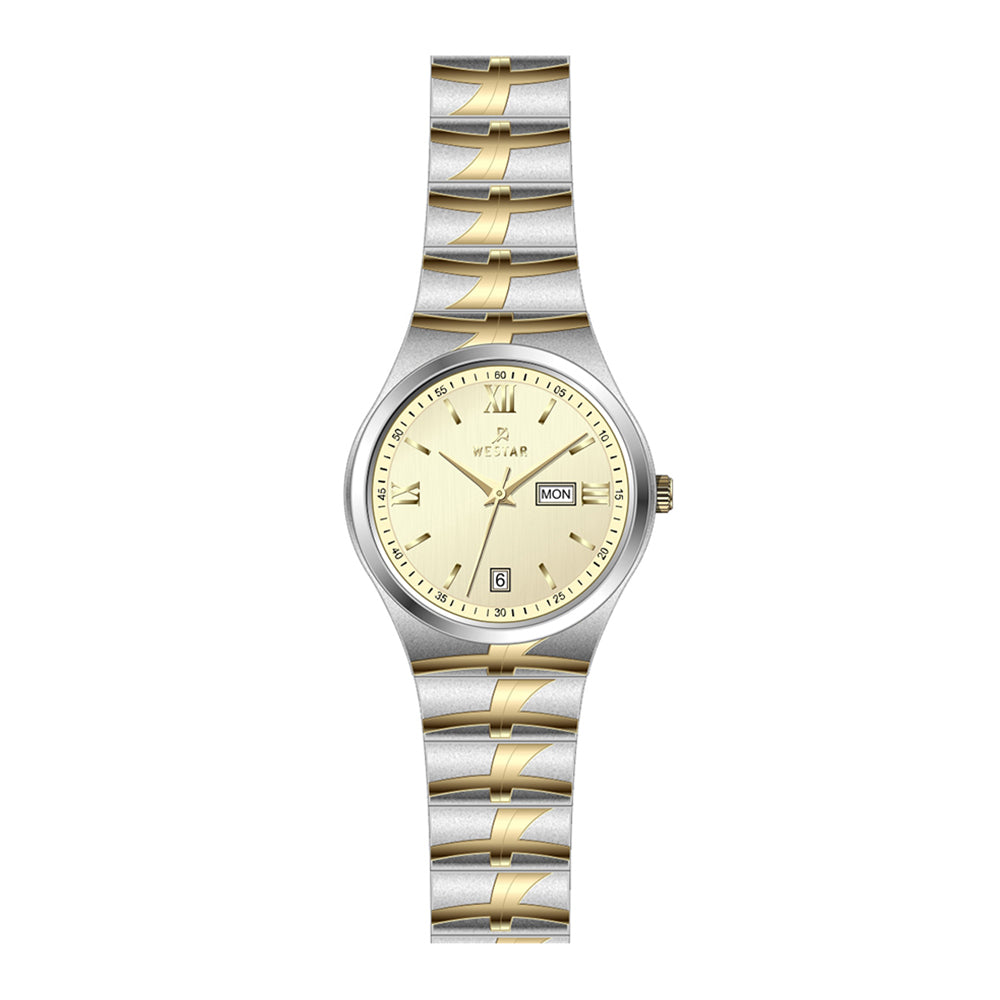 Westar Executive Ladies Light Champange Dial Quartz Watch - EX6639CBN102