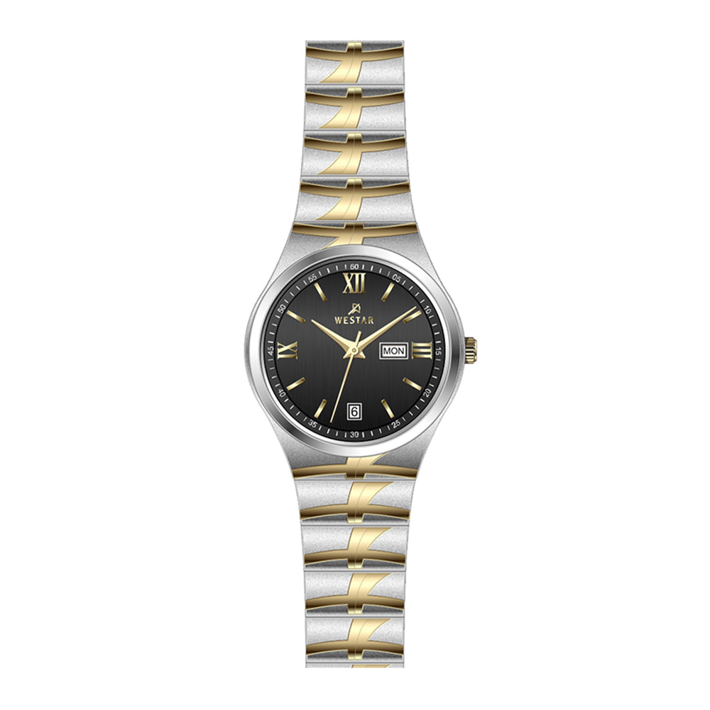 Westar Executive Ladies Black Dial Quartz Watch - EX6639CBN103