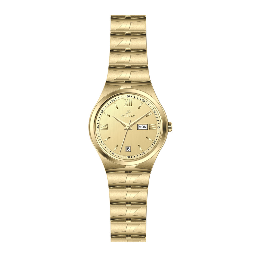 Westar Executive Ladies Dark Champagne Dial Quartz Watch - EX6639GPN108