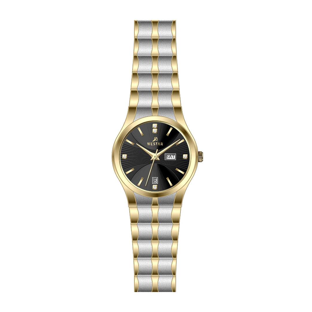 Westar Executive Ladies Black Dial Quartz Watch - EX6640CBN103