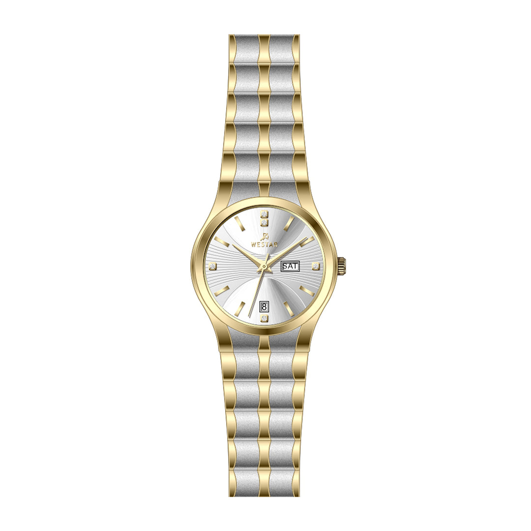 Westar Executive Ladies Silver Dial Quartz Watch - EX6640CBN107