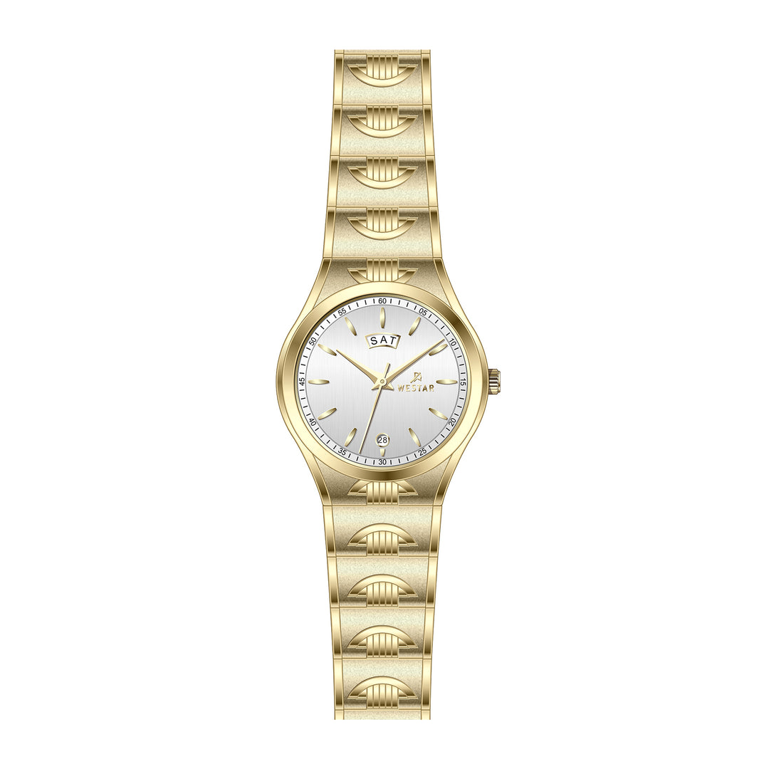 Westar Executive Ladies Silver Dial Quartz Watch - EX6641GPN107