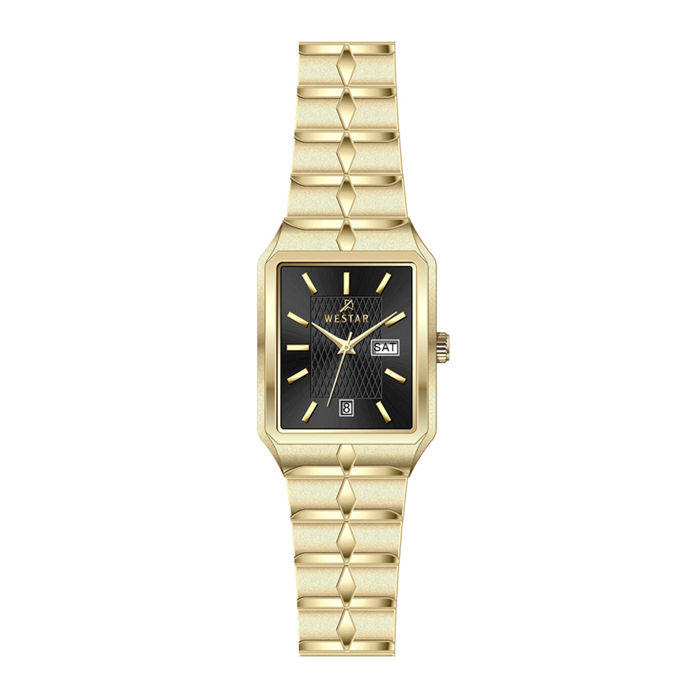 Westar Executive Ladies Black Dial Quartz Watch - EX6642GPN103