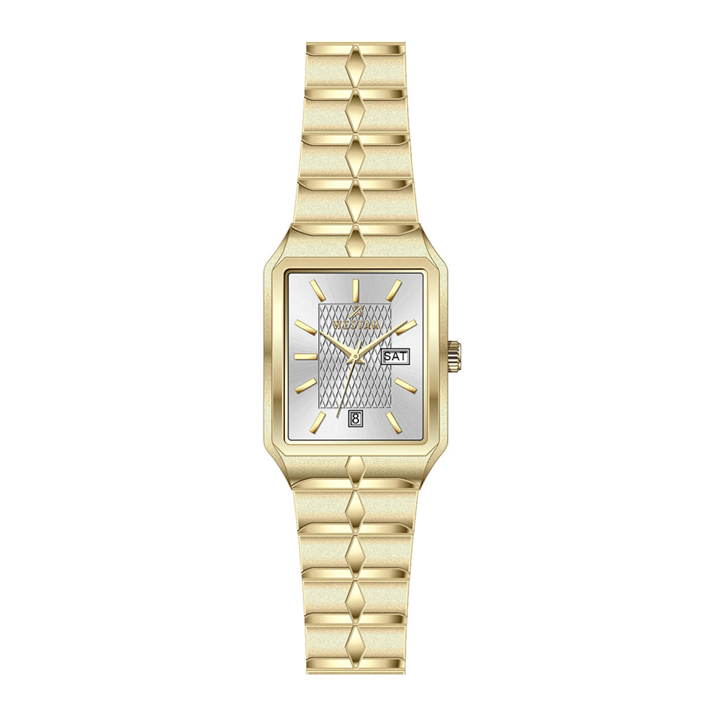 Westar Executive Ladies Silver Dial Quartz Watch - EX6642GPN107