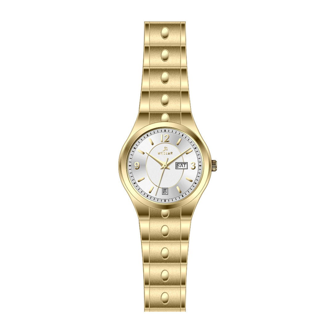 Westar Executive Ladies White Dial Quartz Watch - EX6643GPN101