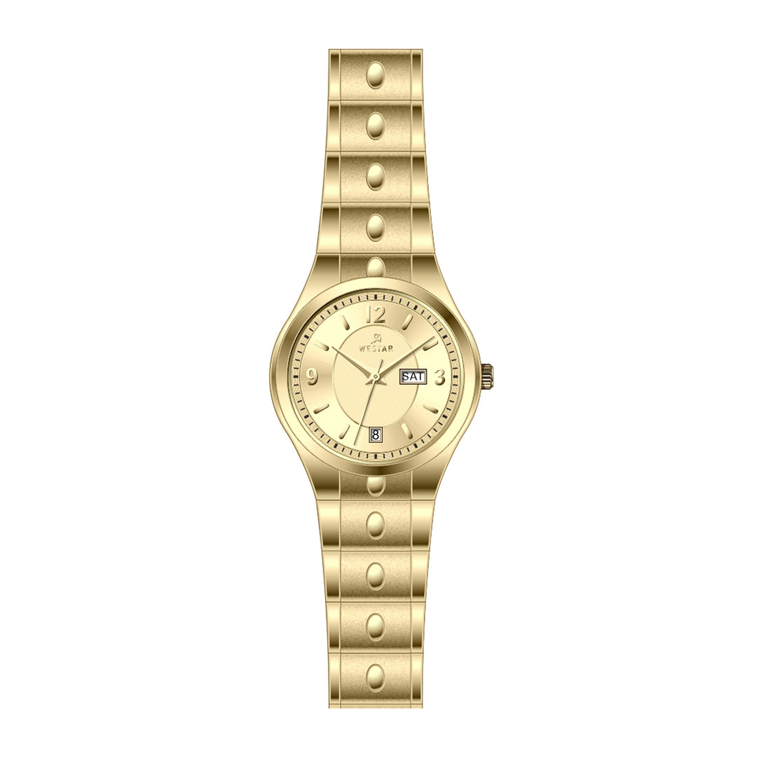 Westar Executive Ladies Light Champange Dial Quartz Watch - EX6643GPN102