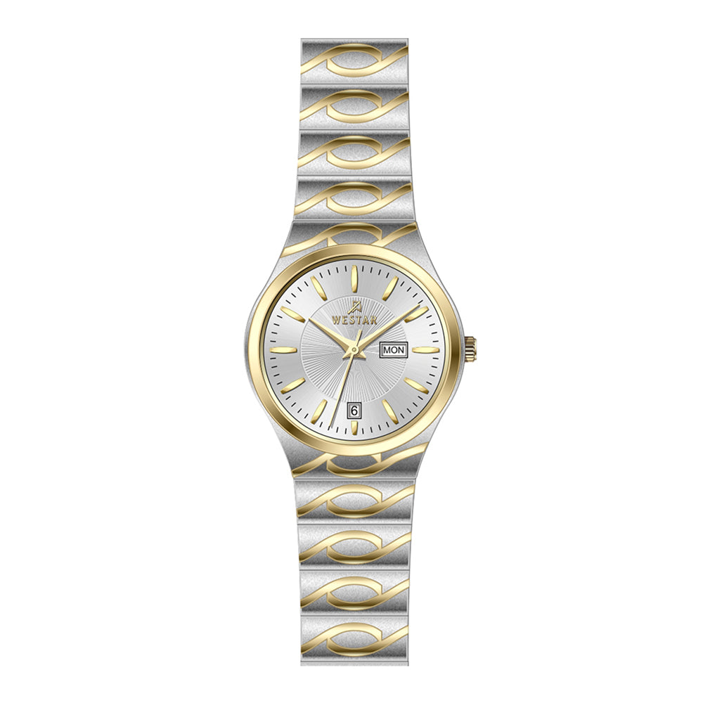 Westar Executive Ladies Silver Dial Quartz Watch - EX6644CBN107