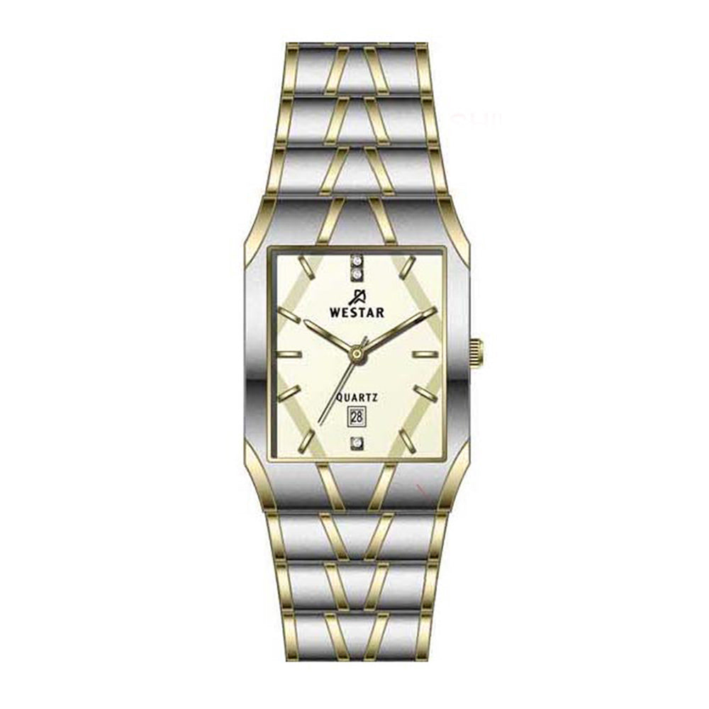 Westar Executive Gents Light Champange Dial Quartz Watch - EX7233CBN102
