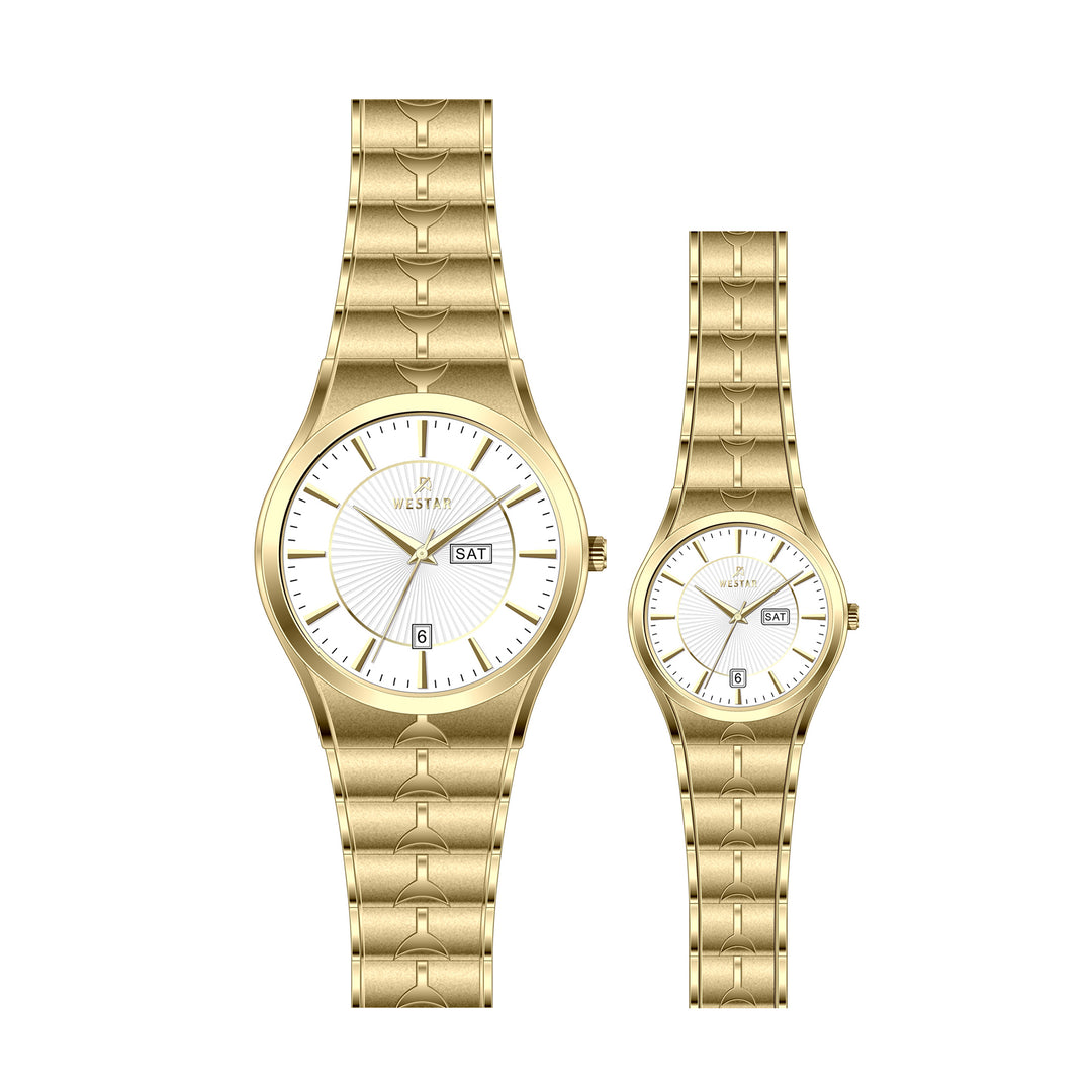 Westar Couple Watch EX7607GPN101 & EX6607GPN101