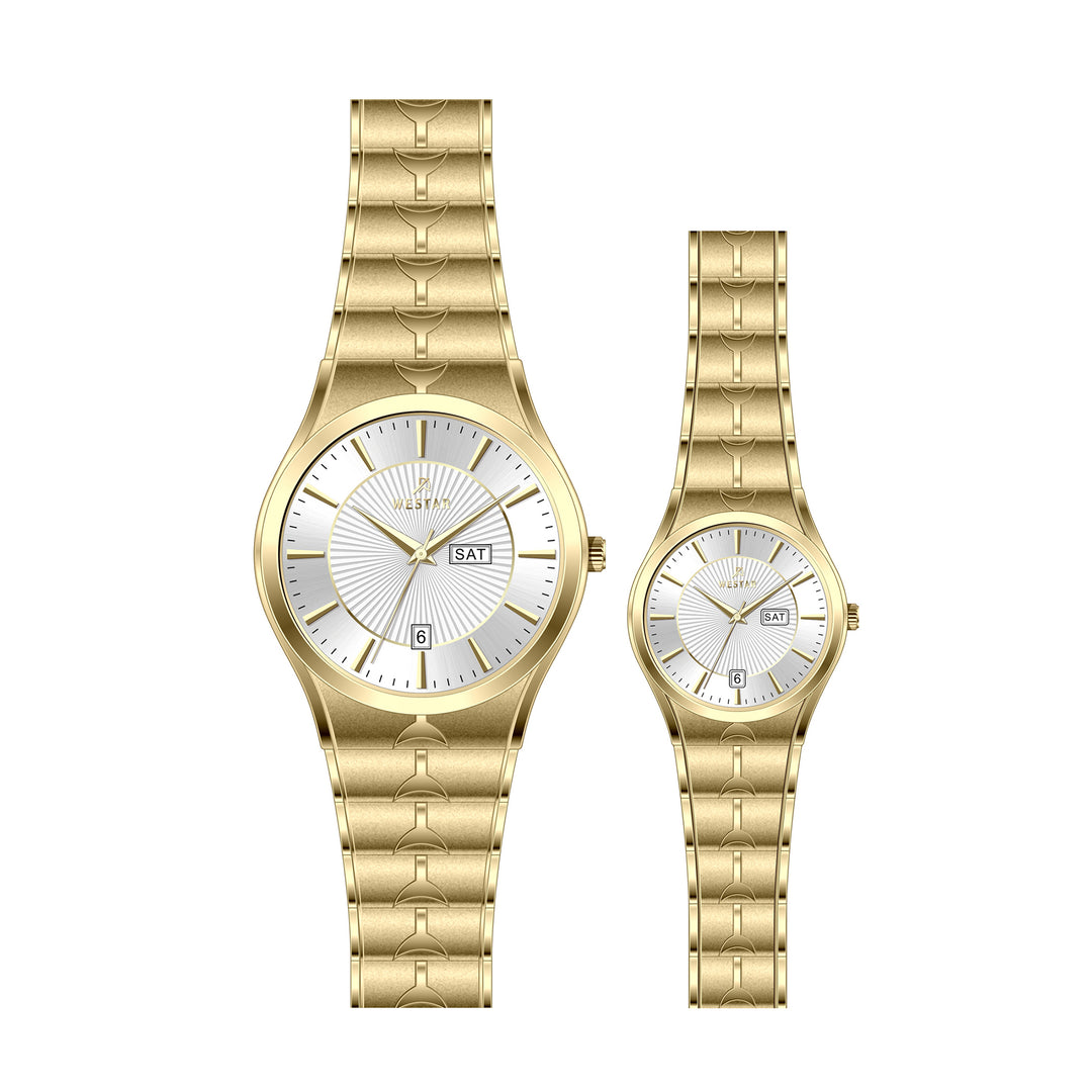 Westar Couple Watch EX7607GPN107 & EX6607GPN107