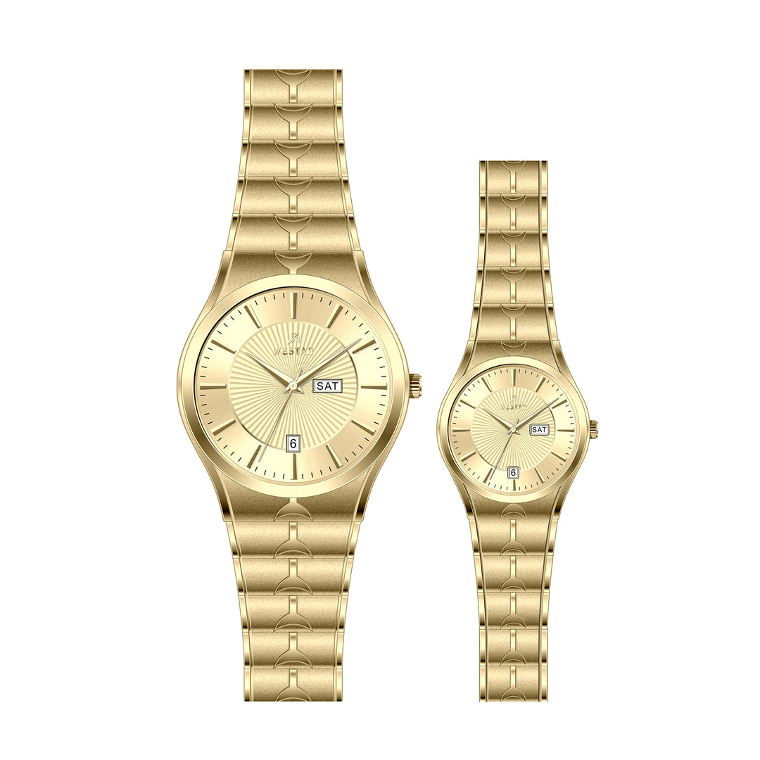 Westar Couple Watch EX7607GPN108 & EX6607GPN108