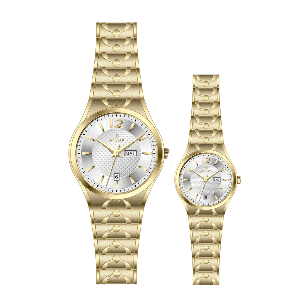 Westar Couple Watch EX7608GPN107 & EX6608GPN107