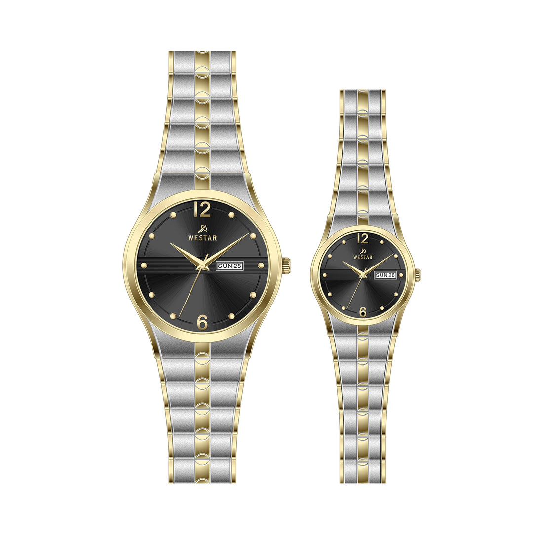Westar Couple Watch EX7611CBN103 & EX6611CBN103