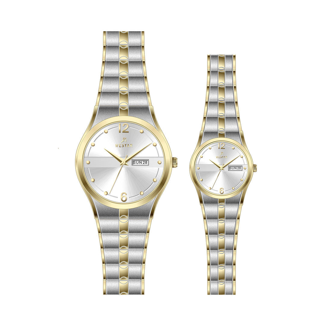 Westar Couple Watch EX7611CBN107 & EX6611CBN107