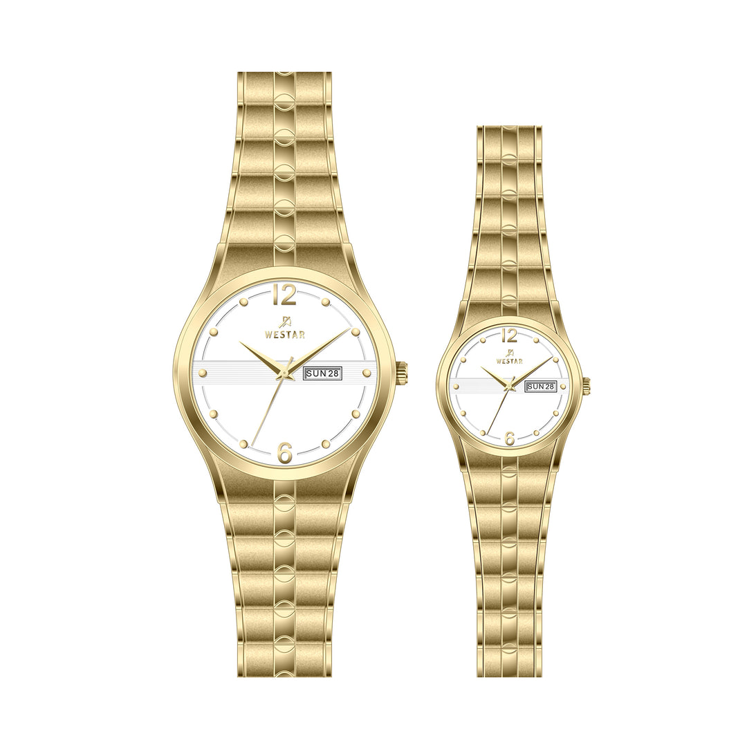Westar Couple Watch EX7611GPN101 & EX6611GPN101