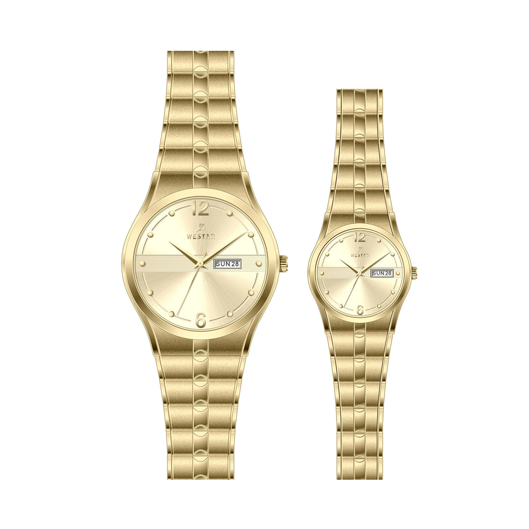 Westar Couple Watch EX7611GPN102 & EX6611GPN102