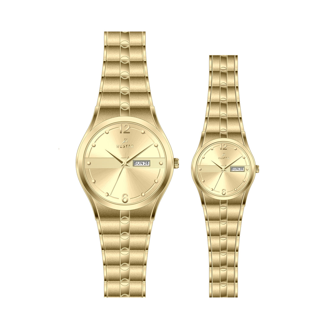 Westar Couple Watch EX7611GPN108 & EX6611GPN108