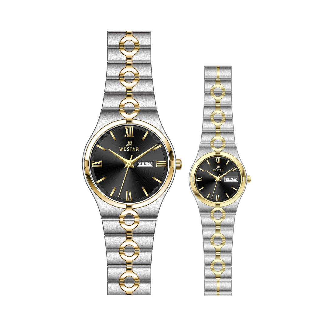 Westar Couple Watch EX7612CBN103 & EX6612CBN103