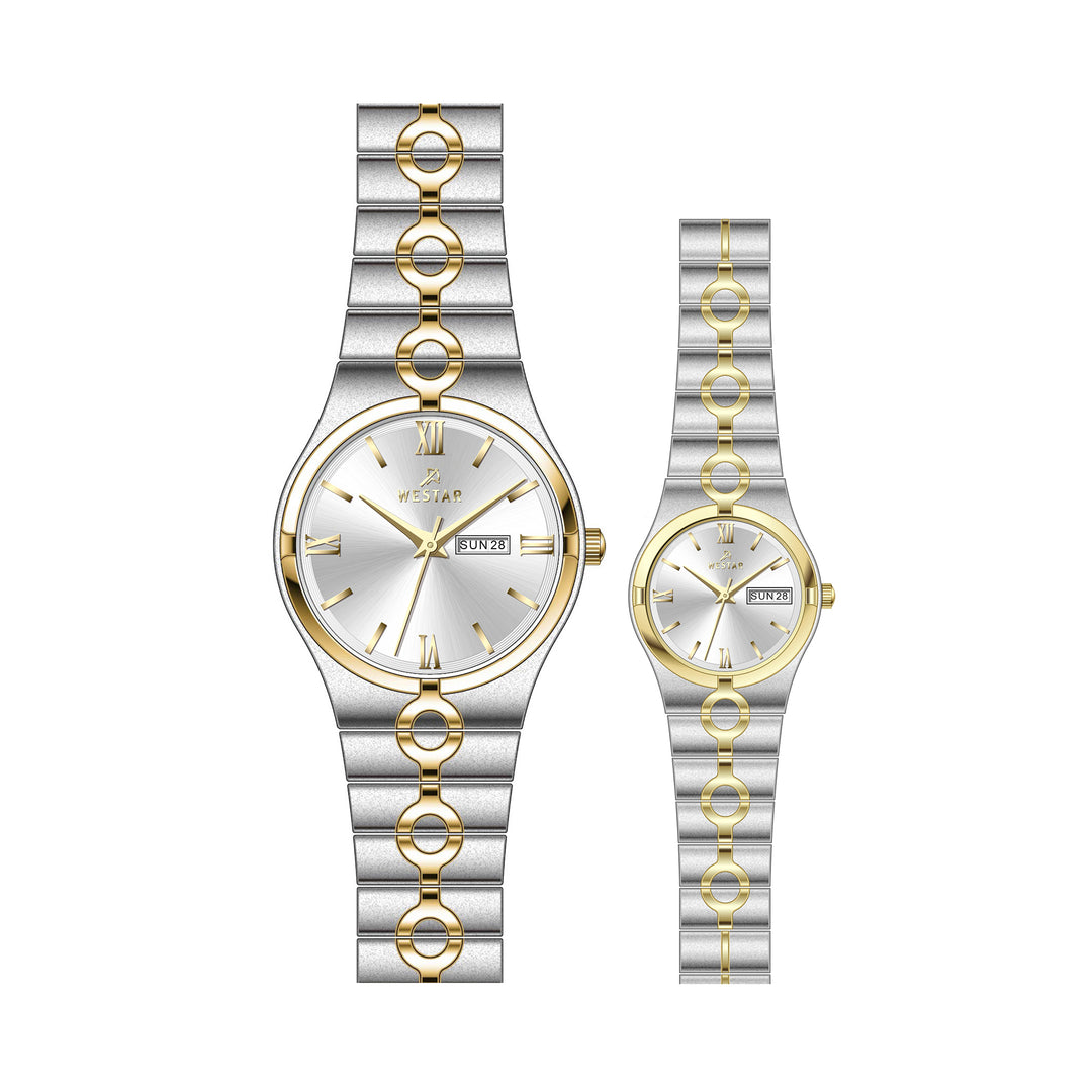 Westar Couple Watch EX7612CBN107 & EX6612CBN107