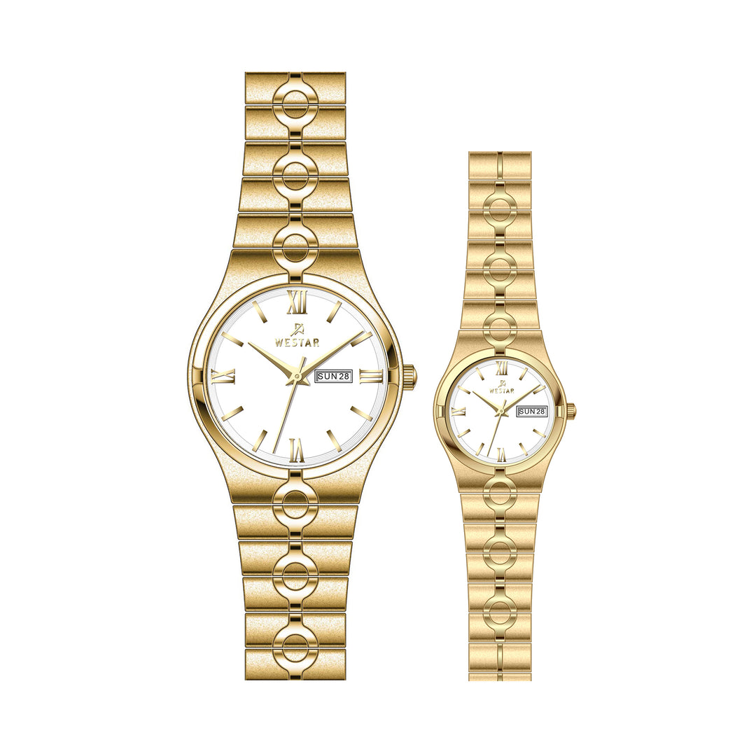 Westar Couple Watch EX7612GPN101 & EX6612GPN101