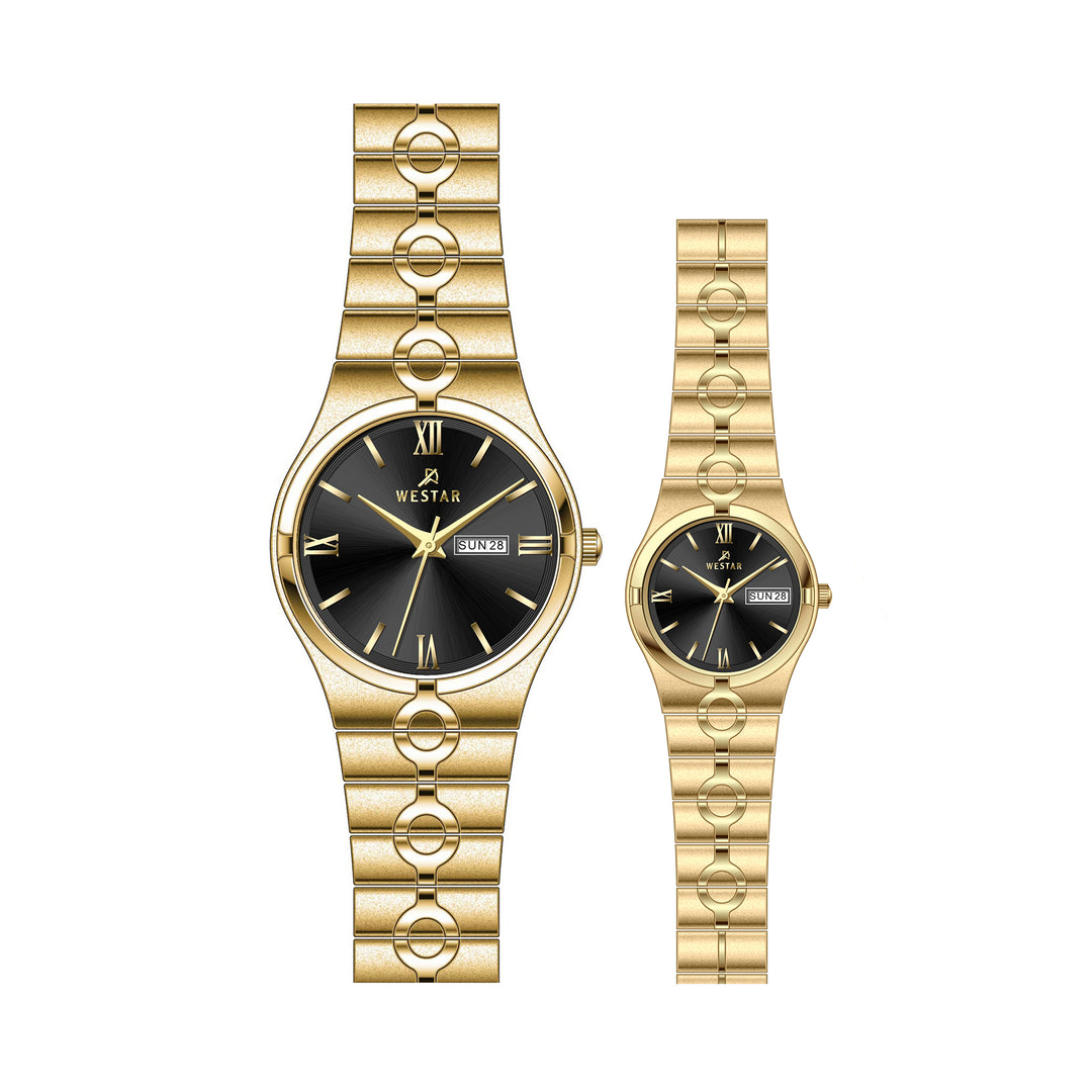 Westar Couple Watch EX7612GPN103 & EX6612GPN103