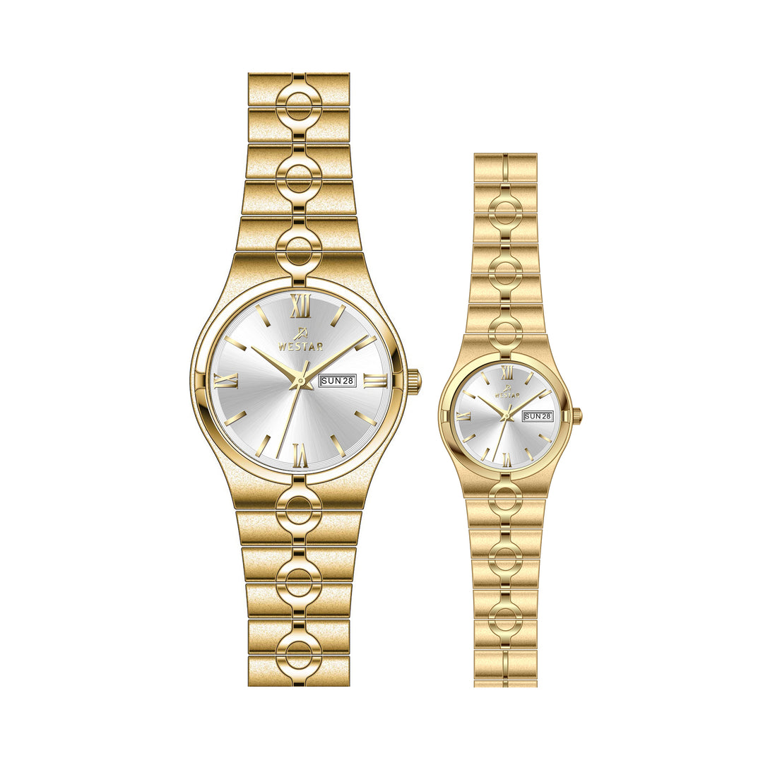 Westar Couple Watch EX7612GPN107 & EX6612GPN107