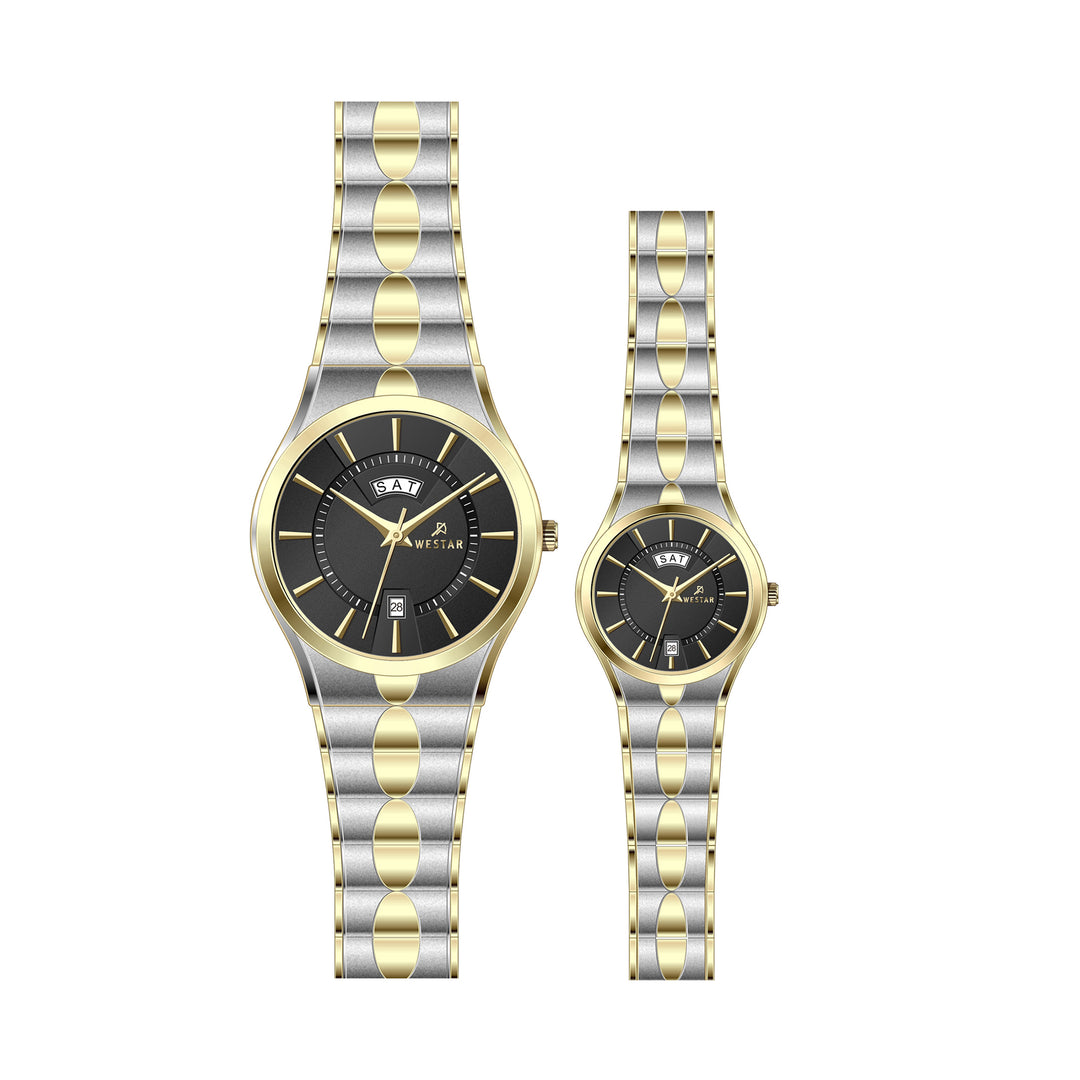 Westar Couple Watch EX7613CBN103 & EX6613CBN103