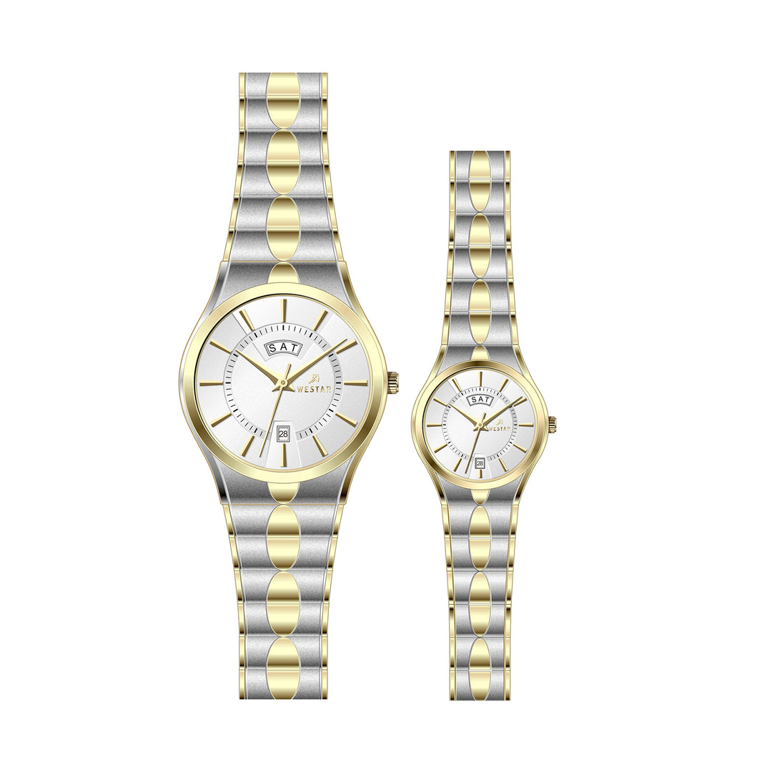 Westar Couple Watch EX7613CBN107 & EX6613CBN107