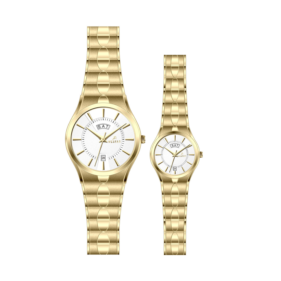 Westar Couple Watch EX7613GPN101 & EX6613GPN101