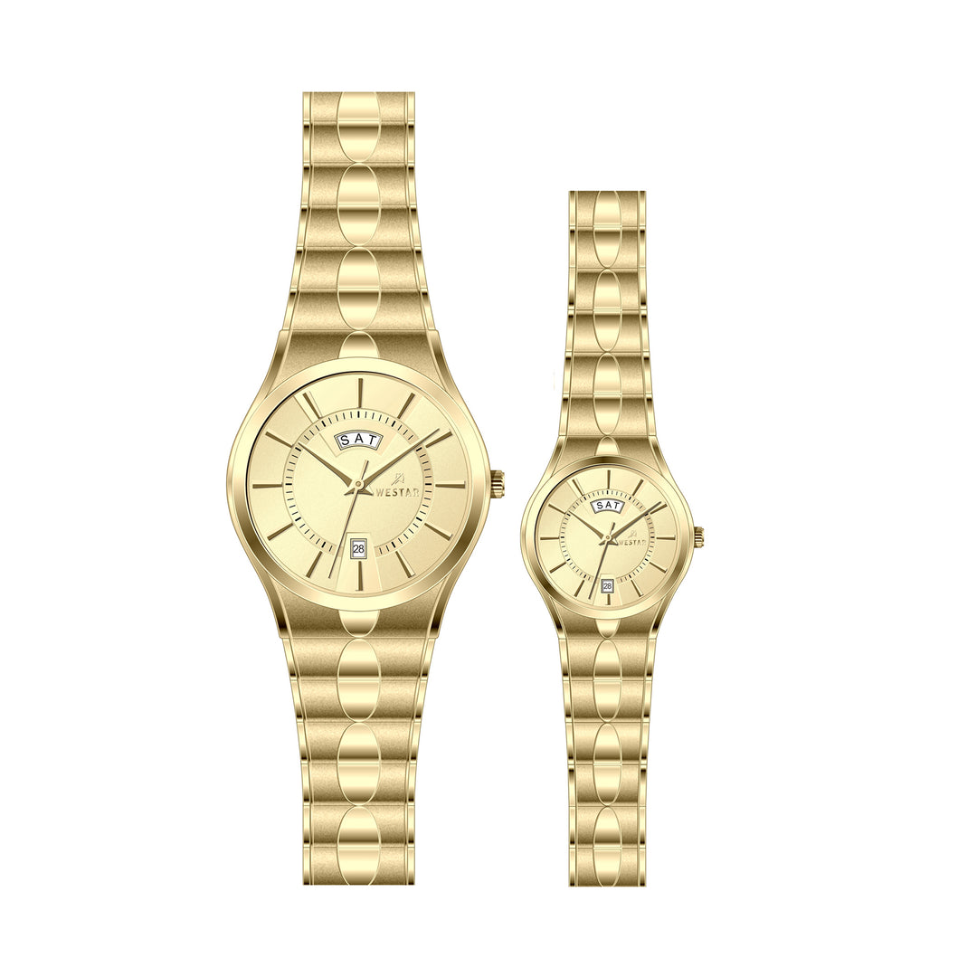 Westar Couple Watch EX7613GPN108 & EX6613GPN108