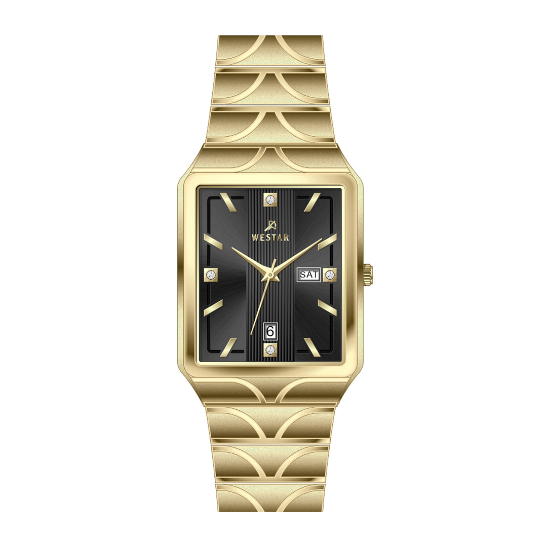 Westar Executive Gents Black Dial Quartz Watch - EX7614GPN103