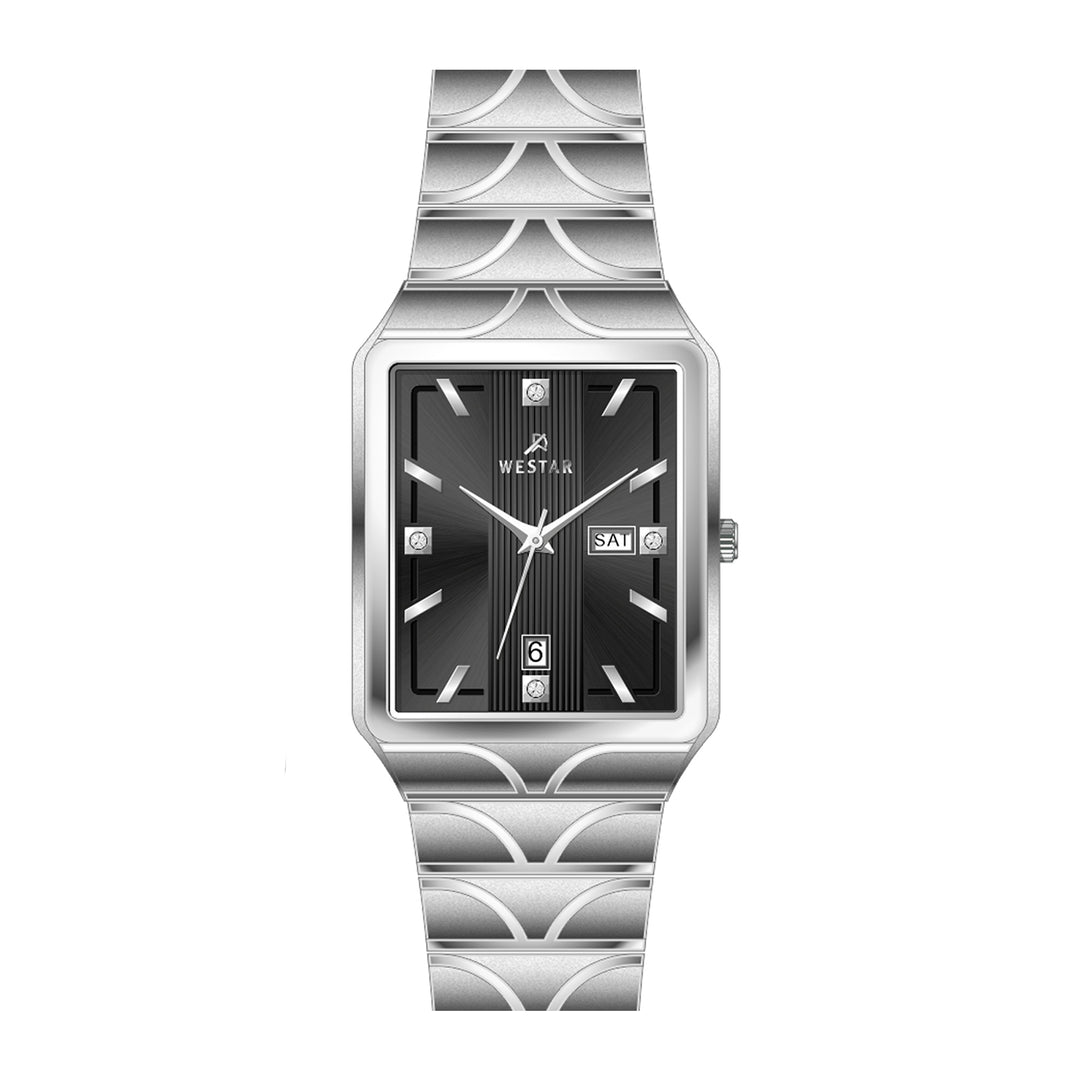 Westar Executive Gents Black Dial Quartz Watch - EX7614STN103