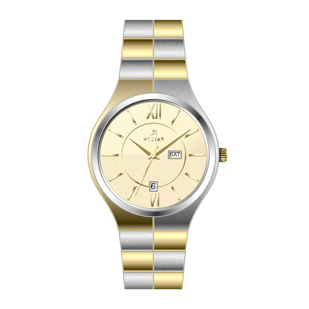 Westar Executive Gents Light Champange Dial Quartz Watch - EX7615CBN102