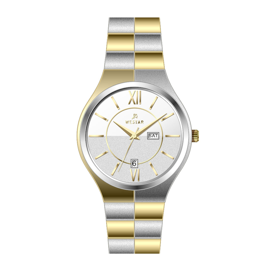 Westar Executive Gents Silver Dial Quartz Watch - EX7615CBN107