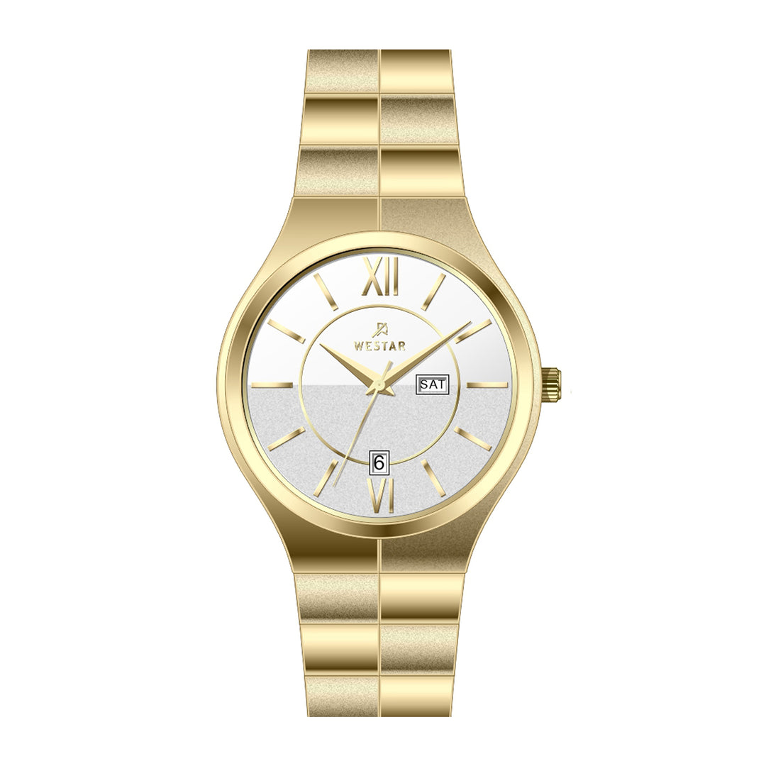 Westar Executive Gents Silver Dial Quartz Watch - EX7615GPN107