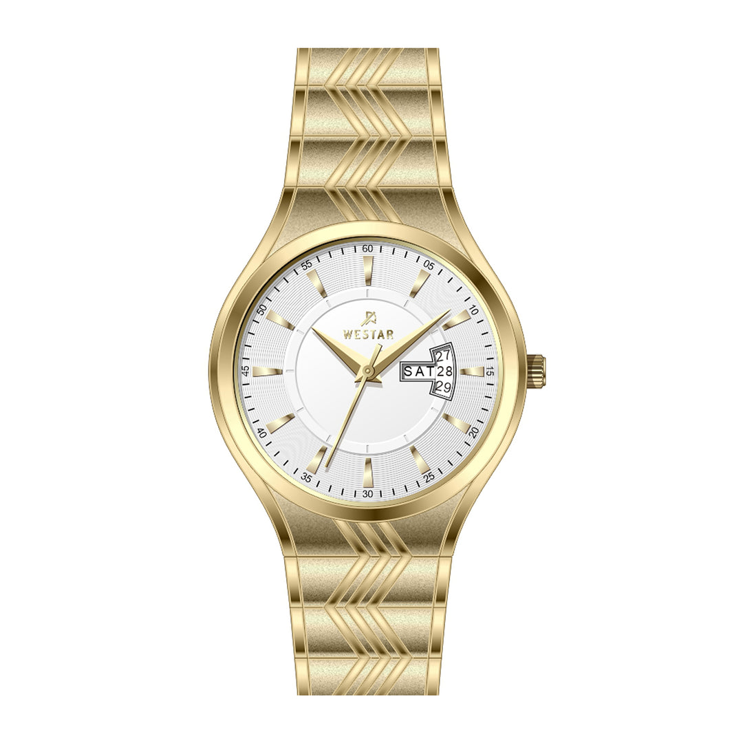 Westar Executive Gents Silver Dial Quartz Watch - EX7616GPN107