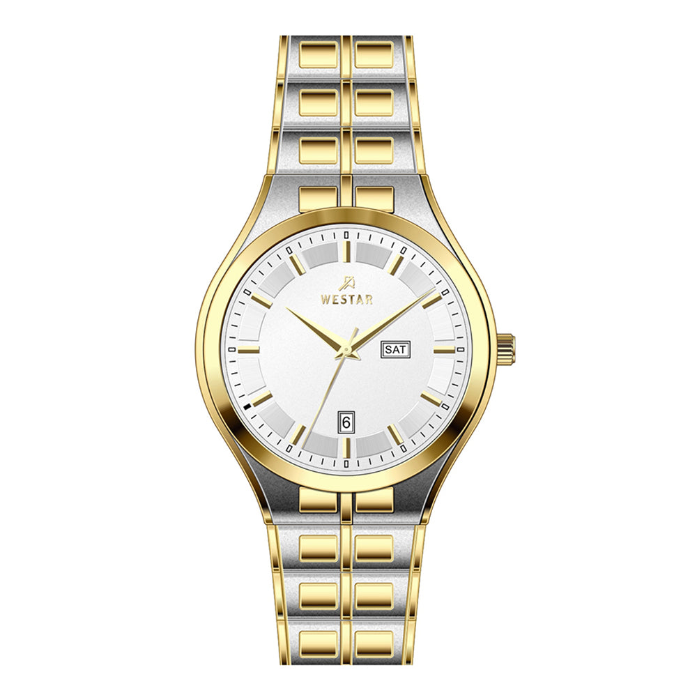 Westar Executive Gents Silver Dial Quartz Watch - EX7617CBN107